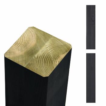Omlimet stolpe/drager - 9×9×208 cm
