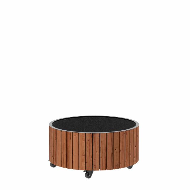 Circle Pflanzkasten - Ø70/35 cm - ThermoWood®