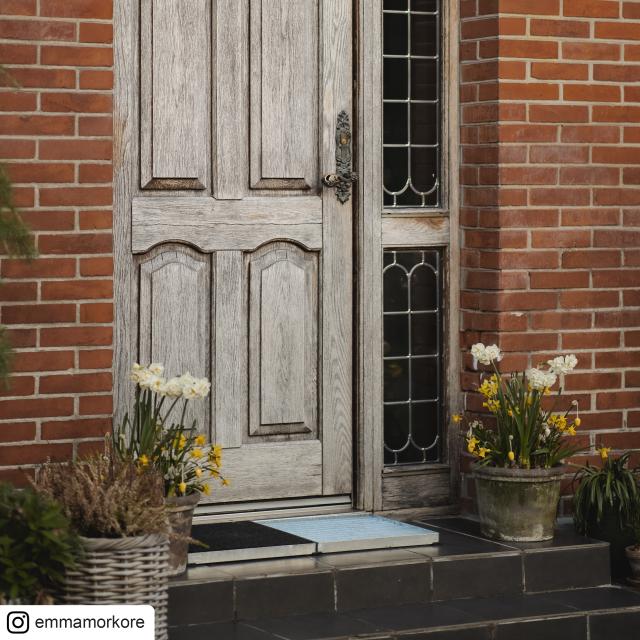 Cubic rist 40x80 cm - højde 3,5 cm - inkl. sort kunststofmåtte