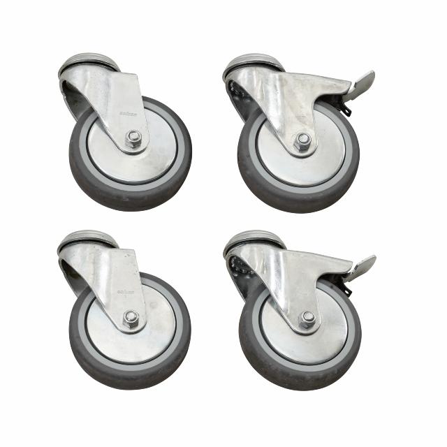 Rädern für Cubic Blumenkasten  - Ø100 mm