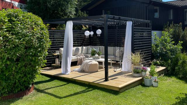 Cubic pergola Linn