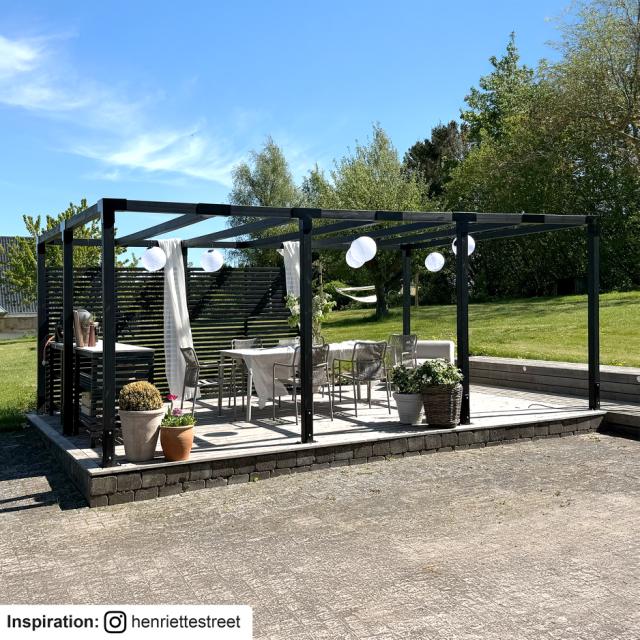 Cubic pergola