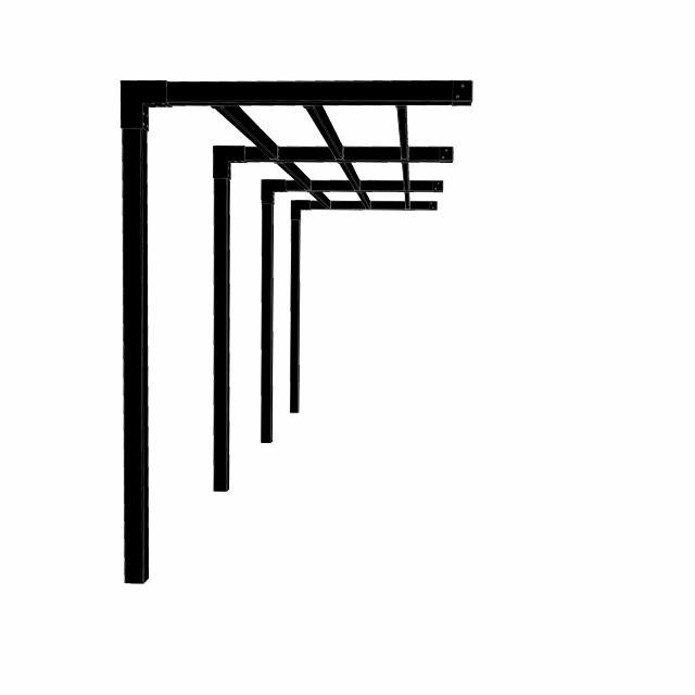 Arcade pergola - model 2