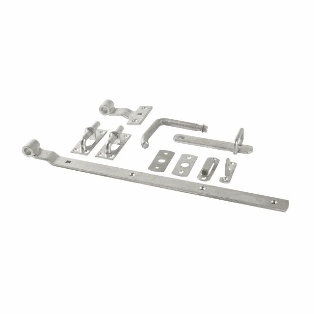 Torbeschlag für Einzeltor niedrig/hoch