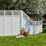 Decora hegn - 180×180 cm - hvid - 17674-13 DETAIL89960
