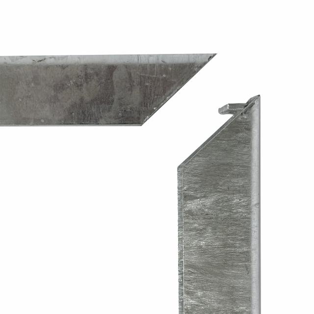Stålramme til hegn 90x145 cm - 1753601 DETAIL89882