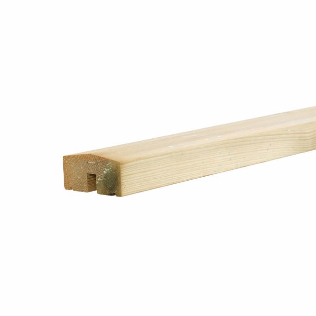 PLUS Klink/Plank mellem/topafslutning - længde 174 cm
