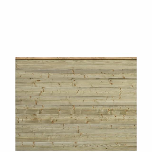 PLUS Plank Profilzaun - 174×129 cm - PEFC