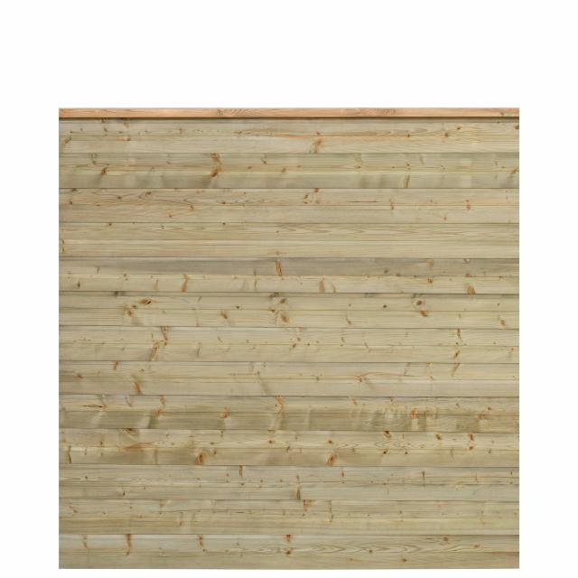 PLUS Plank Profilzaun - 174×166 cm - PEFC
