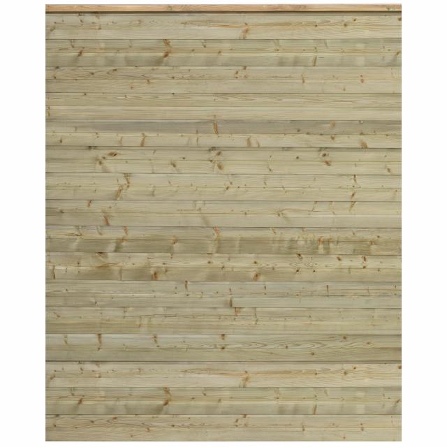 PLUS Plank Profilzaun - 174×203 cm - PEFC
