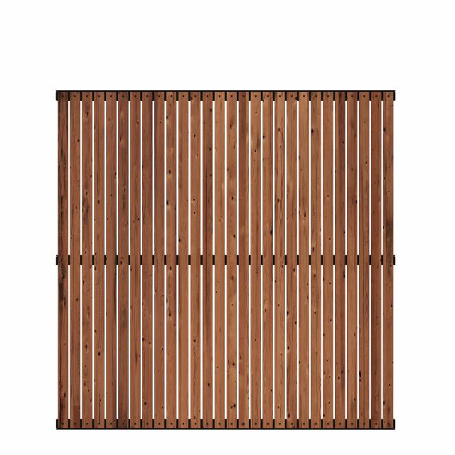 Saga hegn - 150×150 cm - ThermoWood®