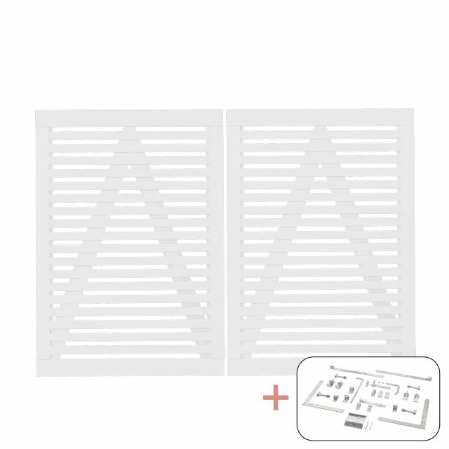 Tokyo dobbeltlåge inkl. beslag - 200×140 cm