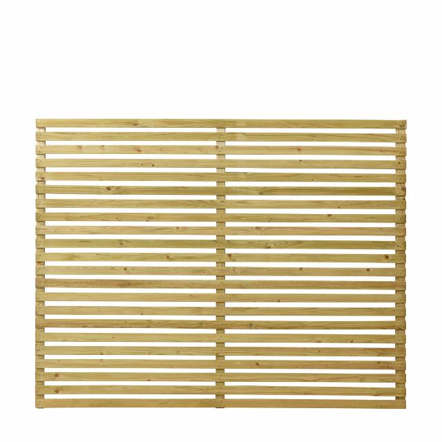 Lista staket - 180×140 cm - tryckimpregnerad