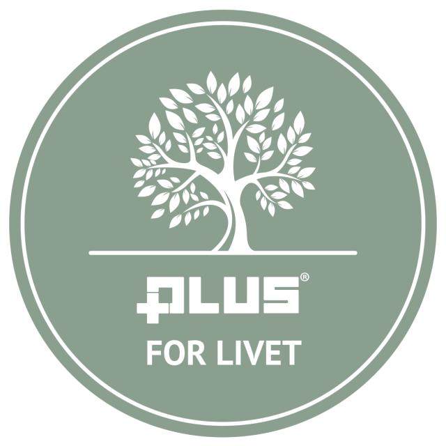 PLUS for livet logo