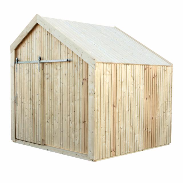 Cozy lekehus - 184×208 cm m/benk - ubehandlet
