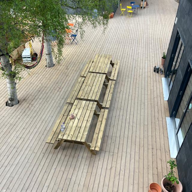 Aktionsmodell Kombimöbel mit Klappsitzen - 177 cm 