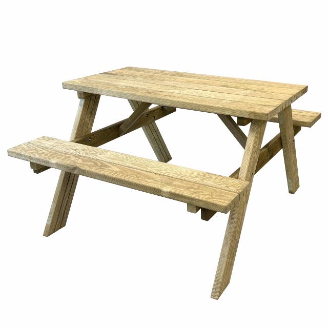 Bistro bord/bænkesæt - 118 cm - kampagnemodel