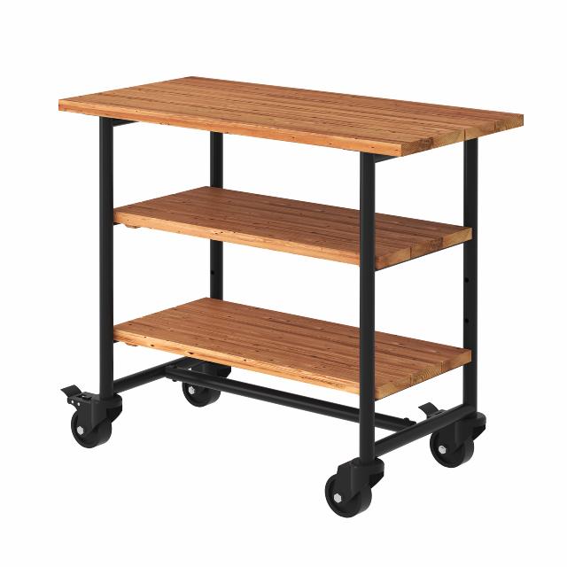 Urban Picnic plante/grillbord m/2 hylder - ThermoWood®