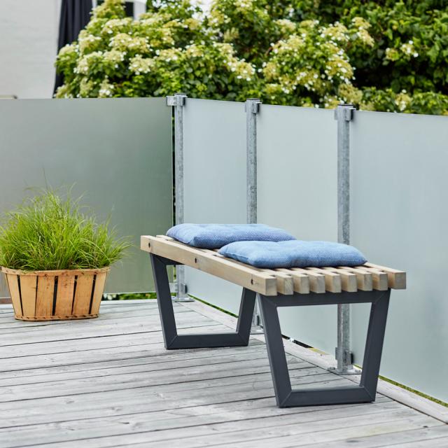 Siesta bænk/bord - 138 cm 