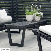 Siesta Living bänk/bord – 150 cm – svart – 19655-15 DETAIL89323