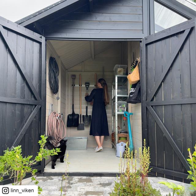 Redskapsbod/växthus – 6,6 m² – obehandlad