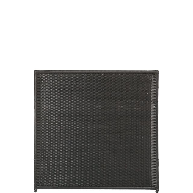 Trend Zaun - Polyrattan  - 115x110 cm