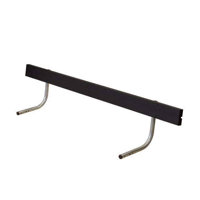 Ryggstöd för Classic Bord/Bänkset - 177 cm - Svart