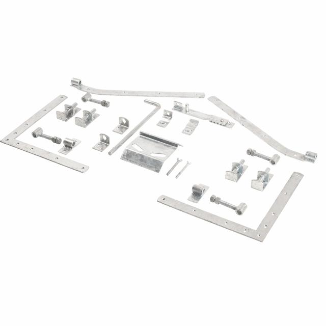 Ligno Dubbelgrind inkl. beslag - 300×88/118 cm