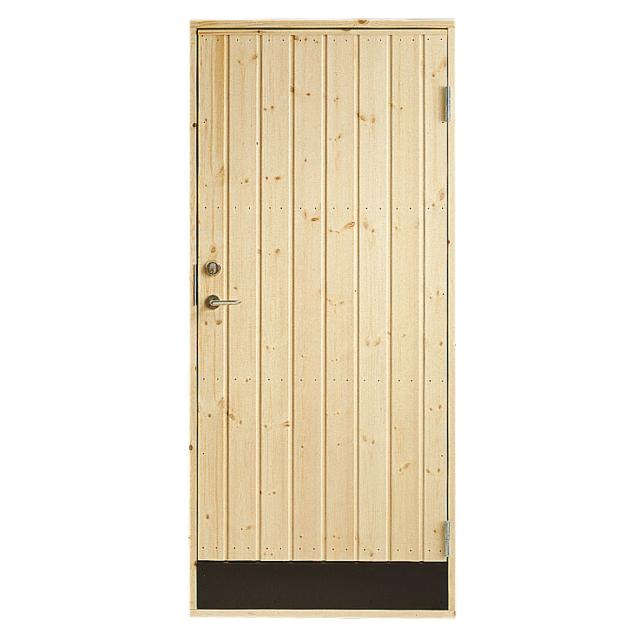 Nebeneingangstür Profilverkleidung inkl. Zarge - rechts - 78,6×187,8 cm