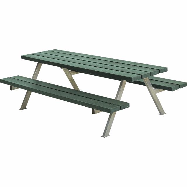 Alpha Junior bord/bænkesæt - 177 cm - ReTex - grøn
