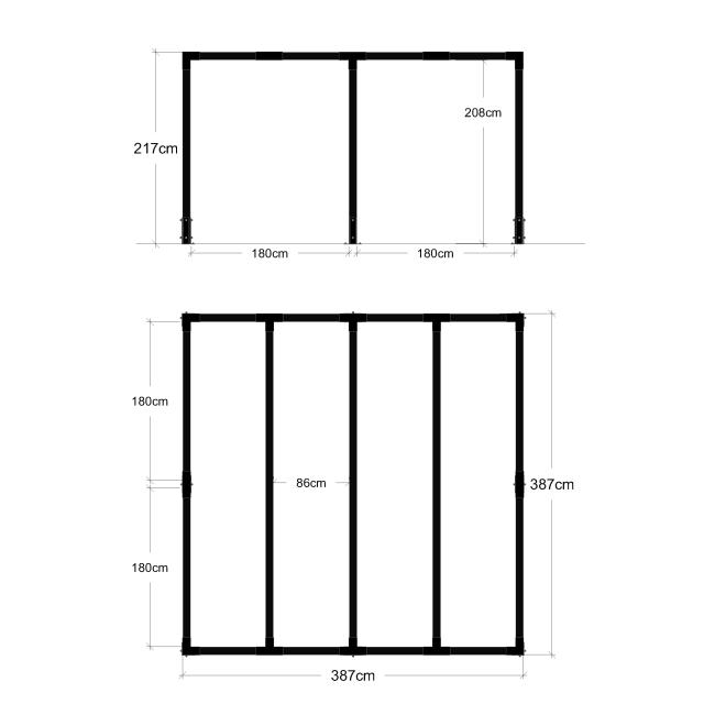 Cubic Pergola