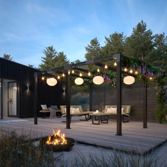 Cubic Pergola - 3 moduler m/Tokyo Gjerde