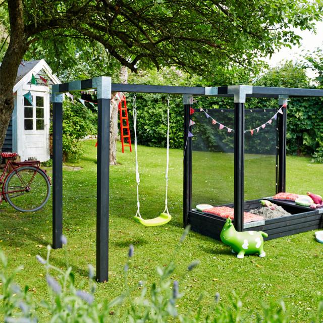 Henrik Boe tegner pergola