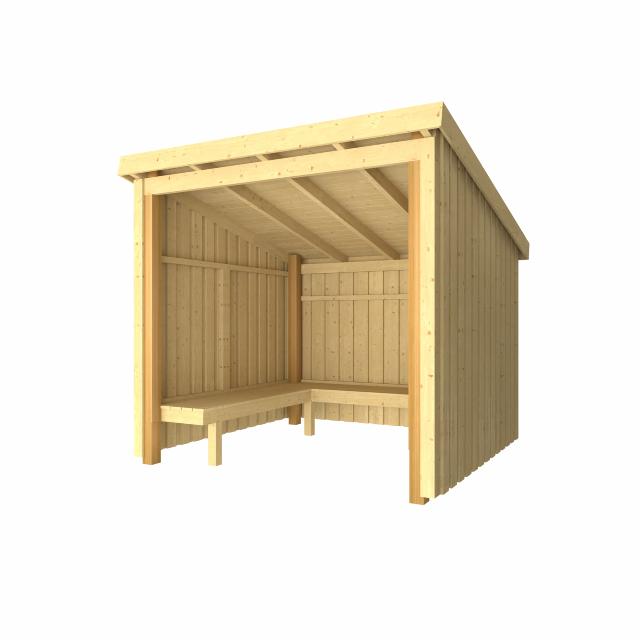 Nordic Grillhütte, 5 m² - Type 1A