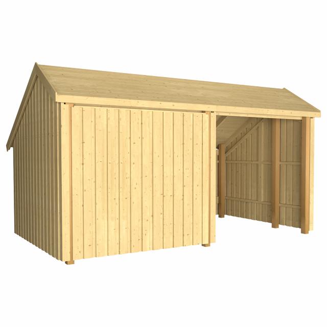 Multi Shelter - 2 Module m/Shelter & Vorraum