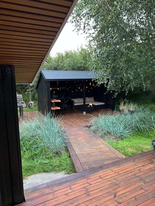 Multi Gartenhaus 10,5 m² - 2 Module offen m. Dachpappe/Aluleisten