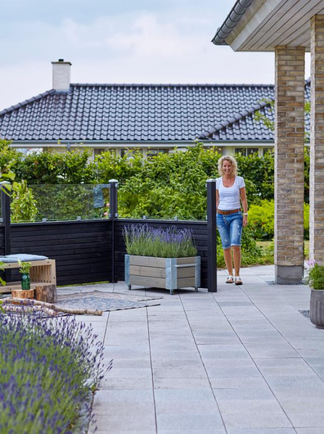 Plank Profilhegn glas