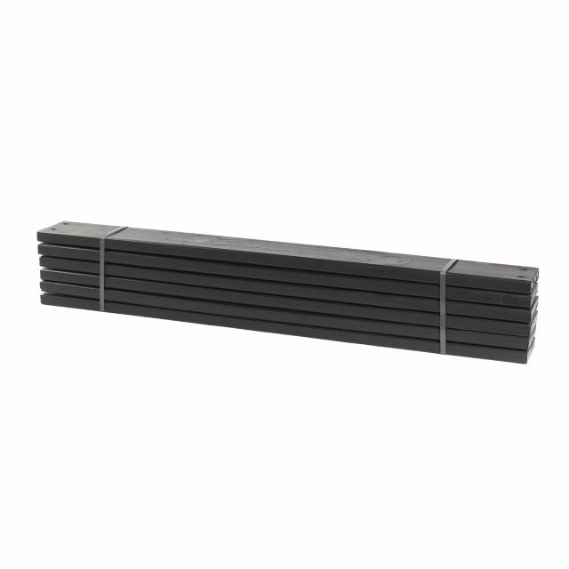 PIPE Planken 120 cm  - Schwarz (6 Stck.)