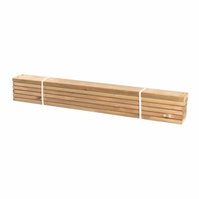 PIPE planker 120 cm - lerk (6 stk.) 