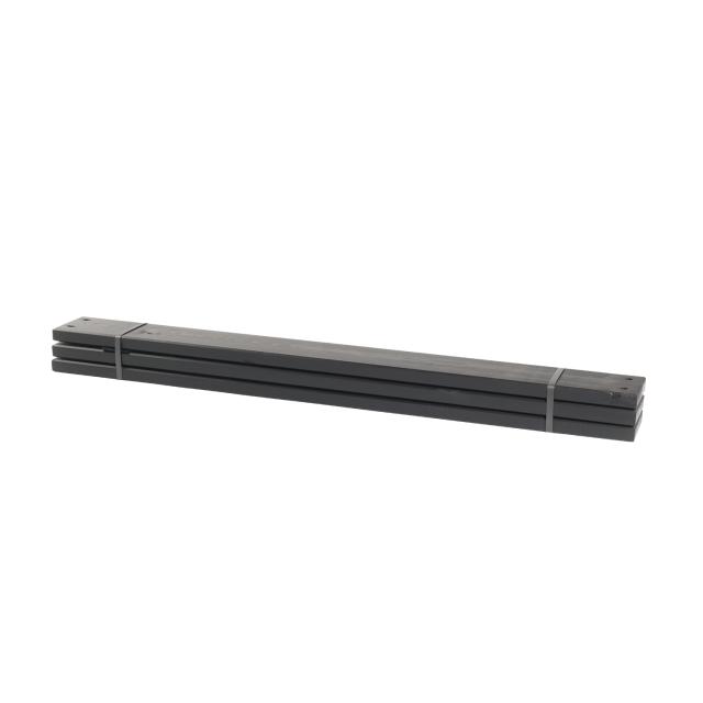 PIPE planker 120 cm - sort (3 stk.) 