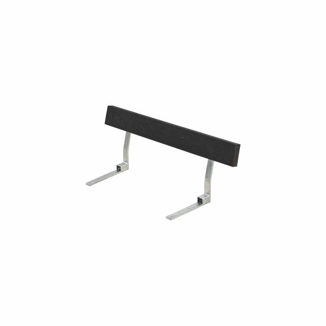 Ryggstöd för Bord/Bänkset - 118 cm - RePlast - Svart