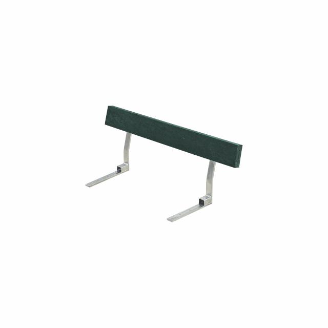 Ryglæn til bord/bænksæt - 118 cm - ReTex - Grøn