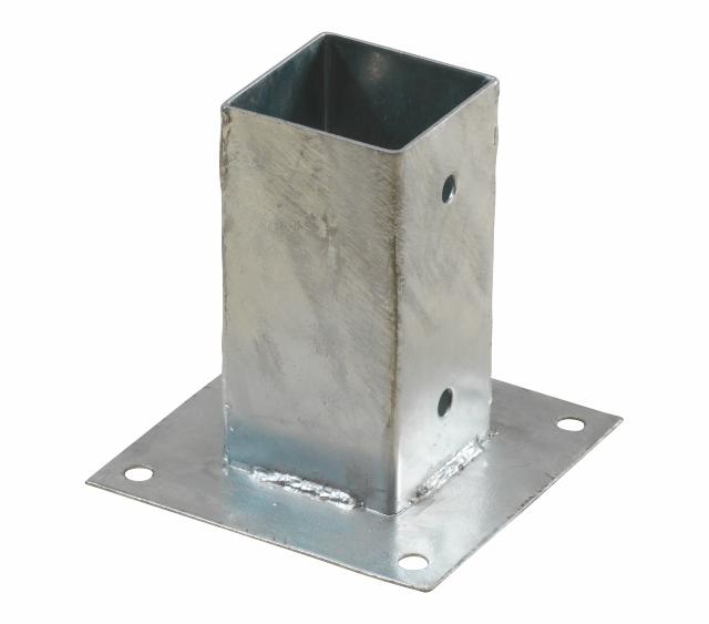 Cubic Pfostenfuss - 7×7 cm Pfosten - für Fundament