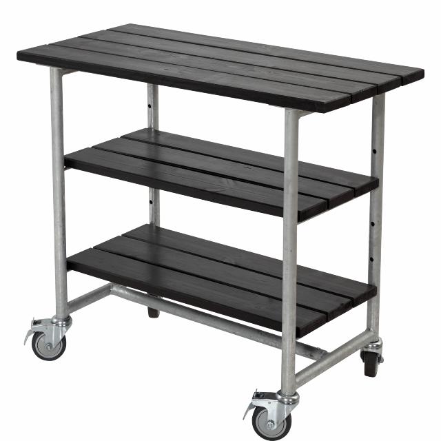 Urban Picnic plante-/grillbord - 100 cm - Sort