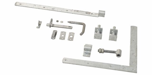 Harmoni enkeltlåge - 100×180 cm - hvid - inkl. beslag