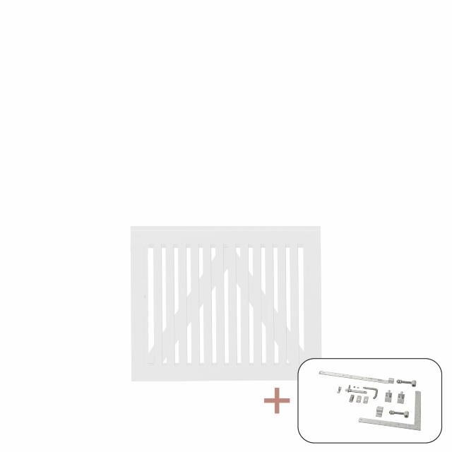 Sendai Enkelgrind inkl. beslag - 100×80 cm
