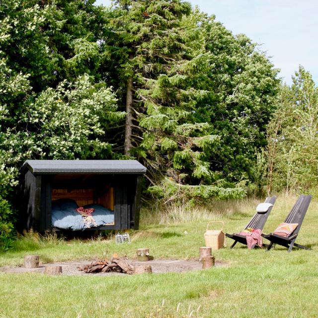 Shelter - unbehandeltes Holz