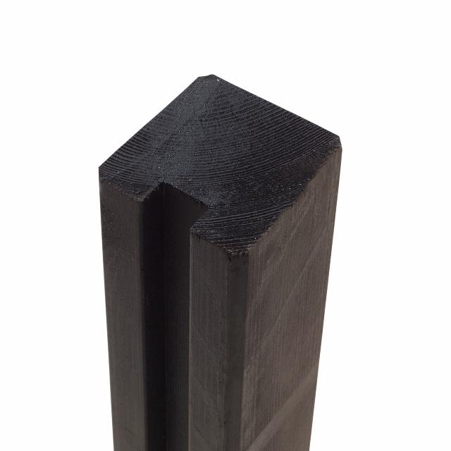Tvärkapad Profilstolpe med 1 spår - 9×9×188 cm