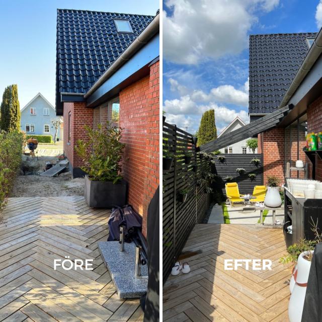 Före/efter Tokyo staket