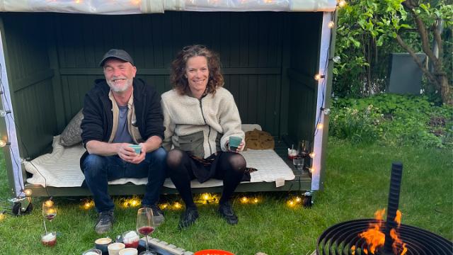 Byg shelter på hjul, og få glampingstemning i haven